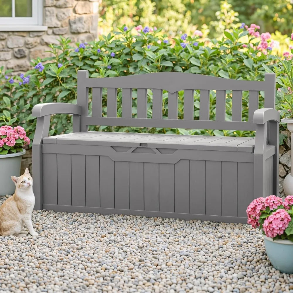 75 Gallon Outdoor Storage Bench