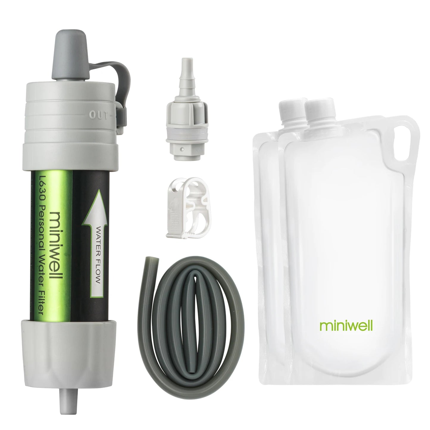 Water Filter Straw for Survival or Emergency