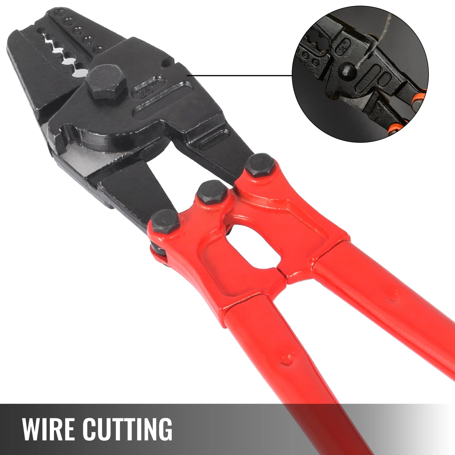 24/30Inch Wire Rope Swager Crimper Tool