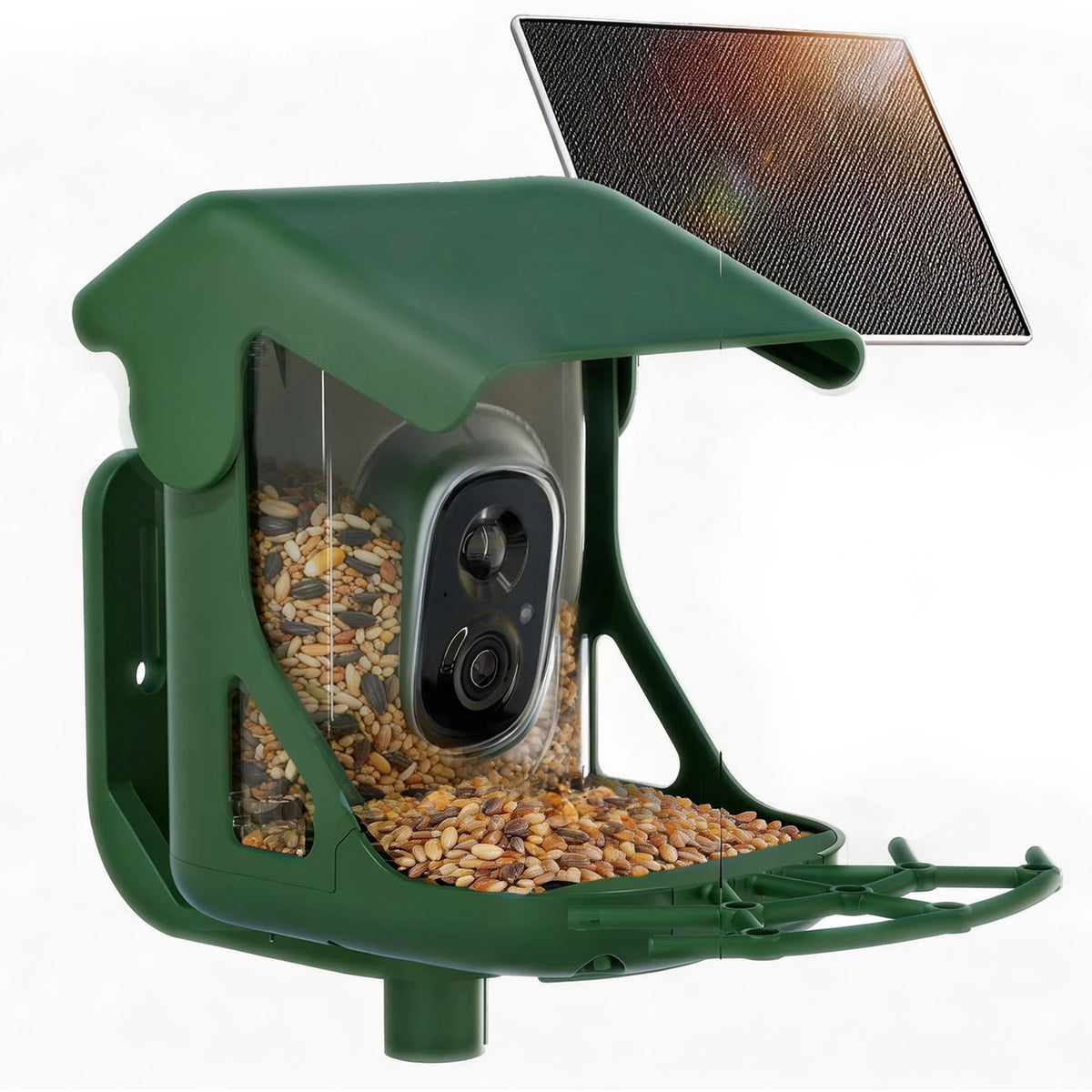 Solar Powered Bird Feeder with Camera
