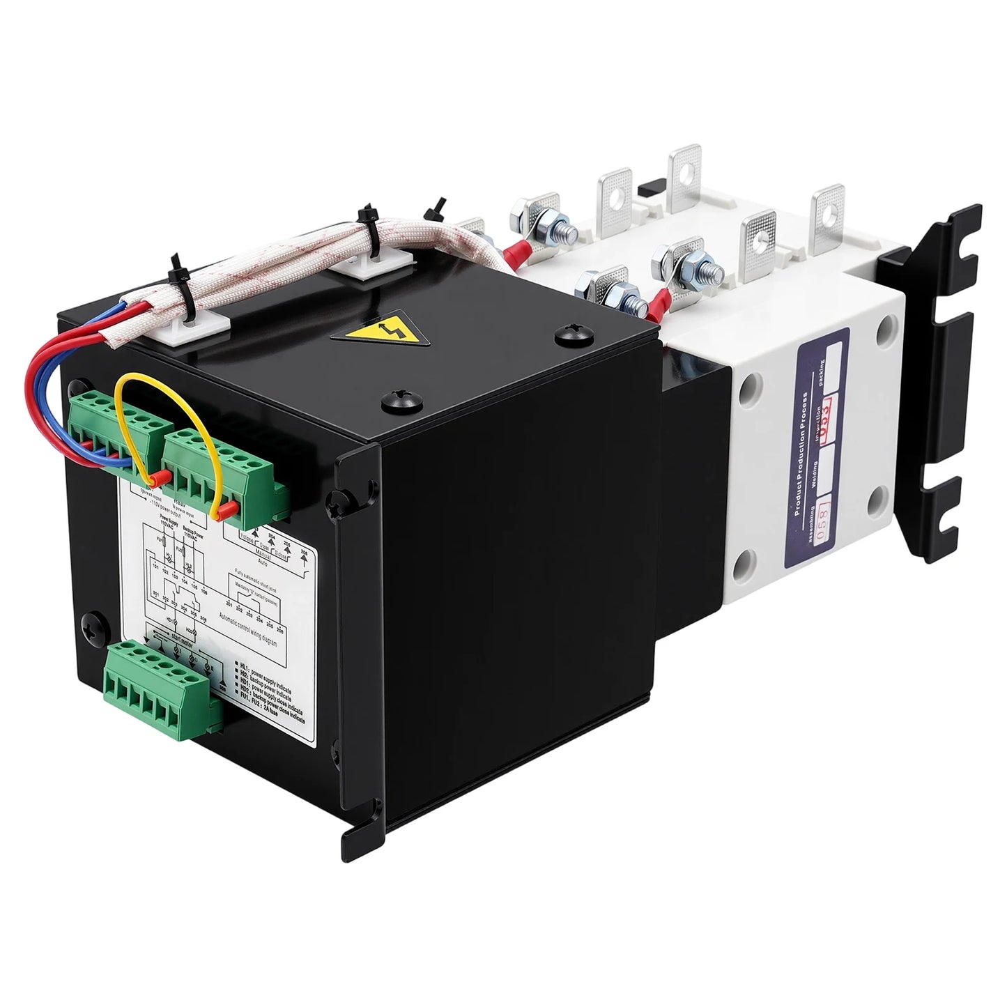 100A/4P Dual Power, Automatic Transfer Switch, 110V,