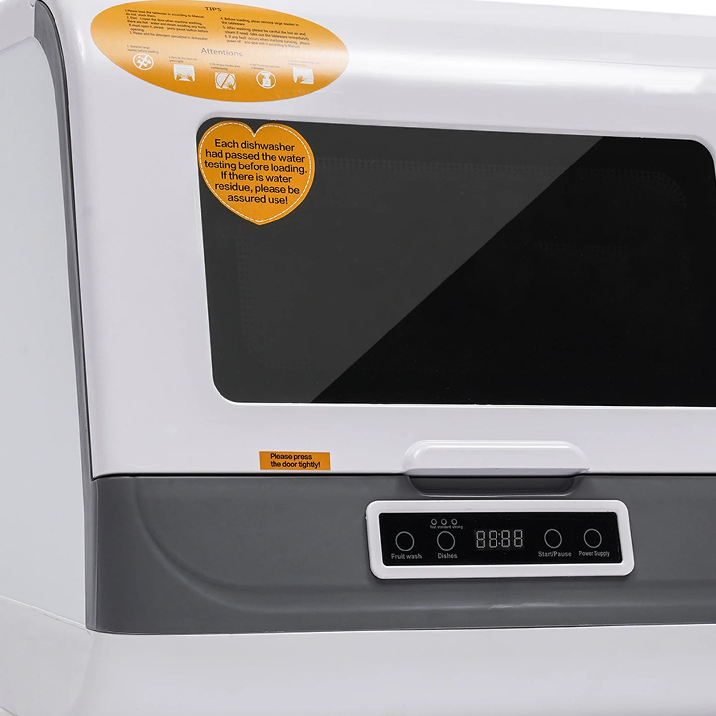 Countertop Dishwasher+800W Rated Power, Portable