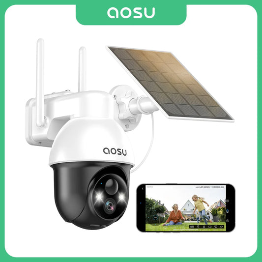 3MP Solar Security Camera