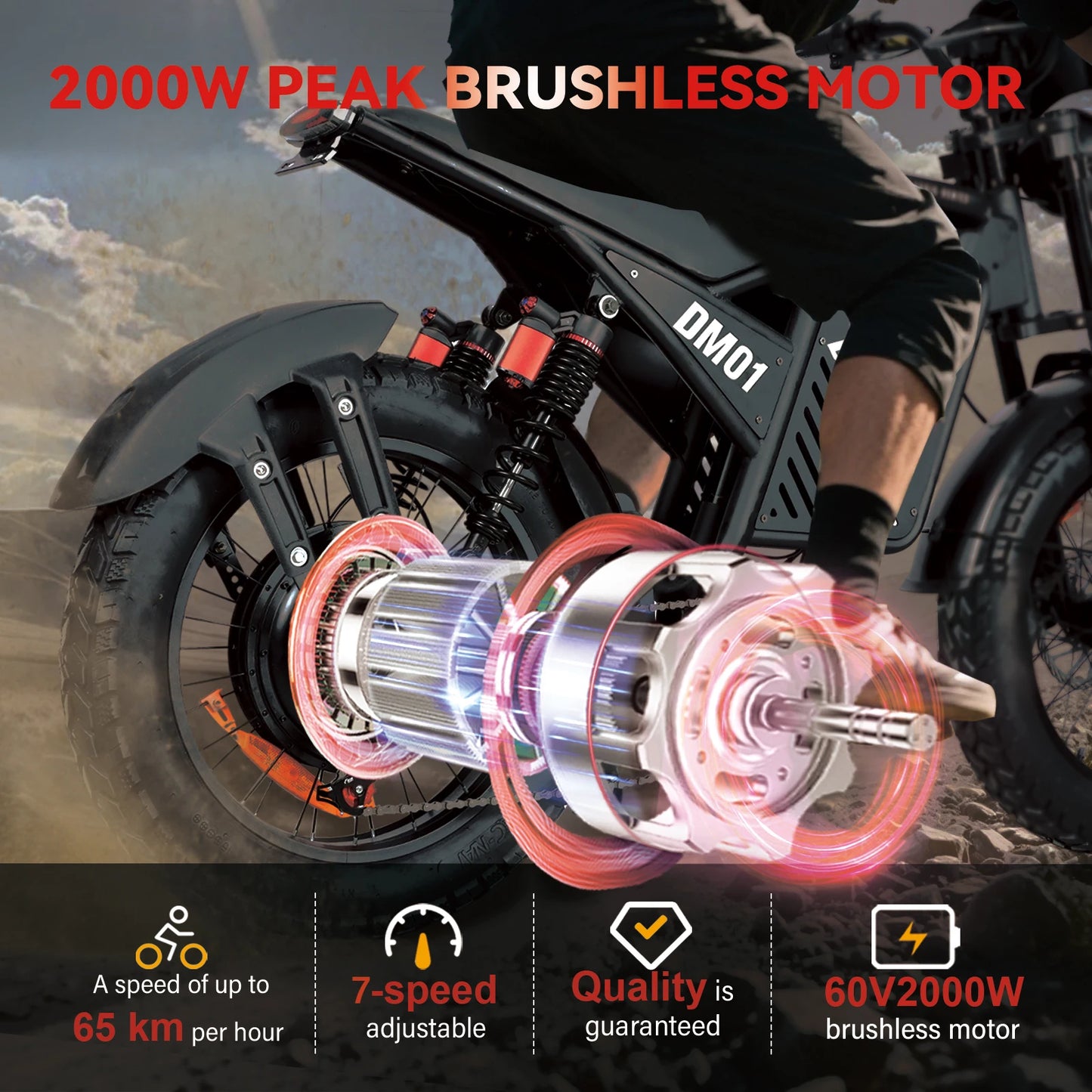Electric Bicycle 60V 30AH Battery