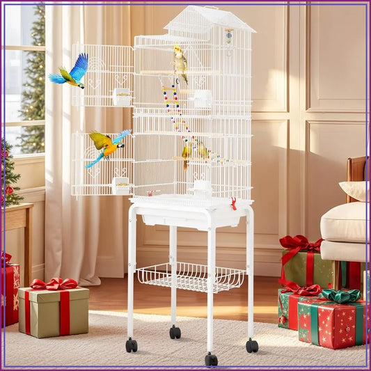 62-inch Metal Bird Cage