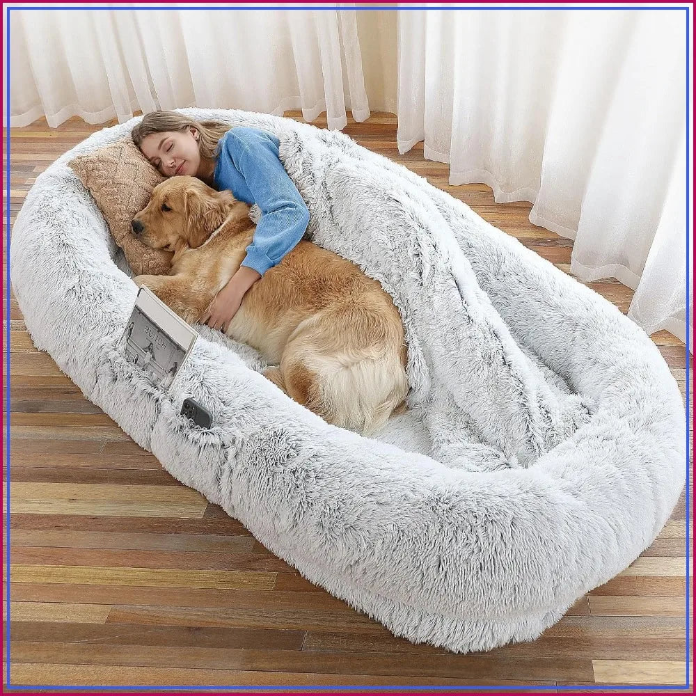 71"x45"x12" Human Dog Bed