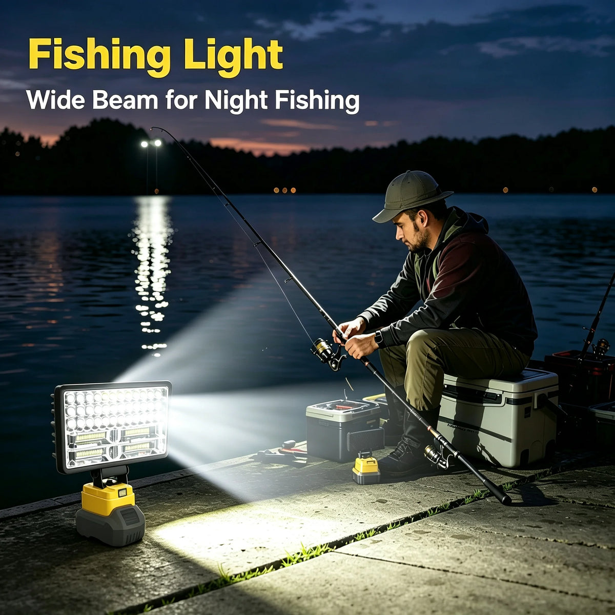 20V MAX LED Work Light, Battery Not Included