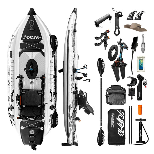 Pedal Drive Fishing Inflatable Kayak