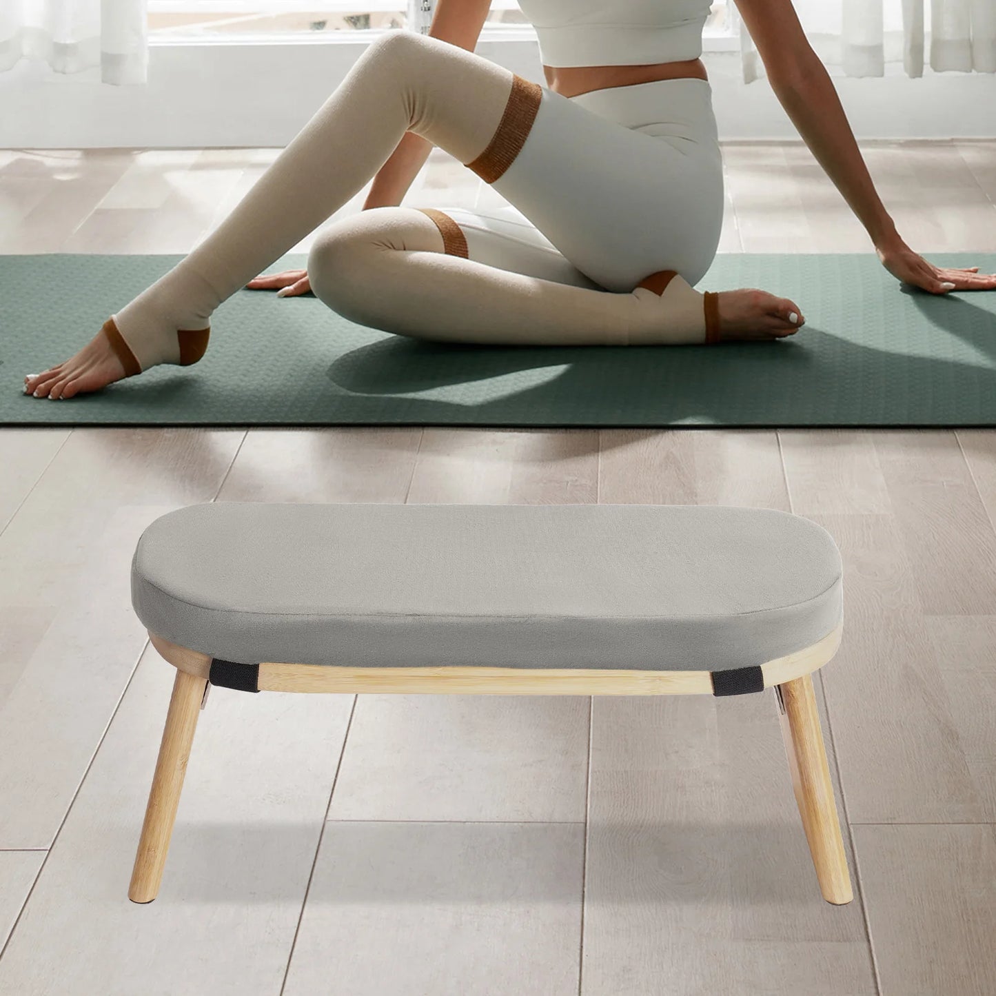 Foldable Meditation Bench Kneeling Meditation Stool