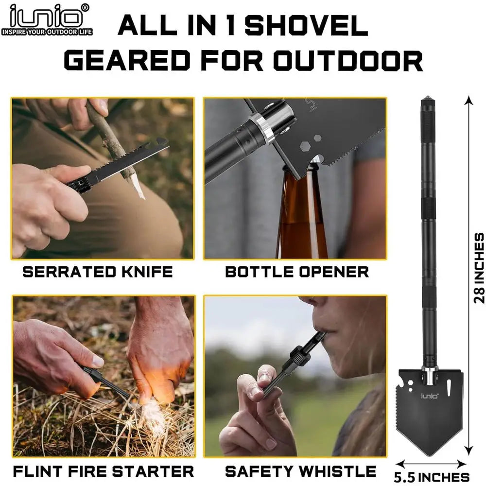 Compact Folding Shovel and hatchet set