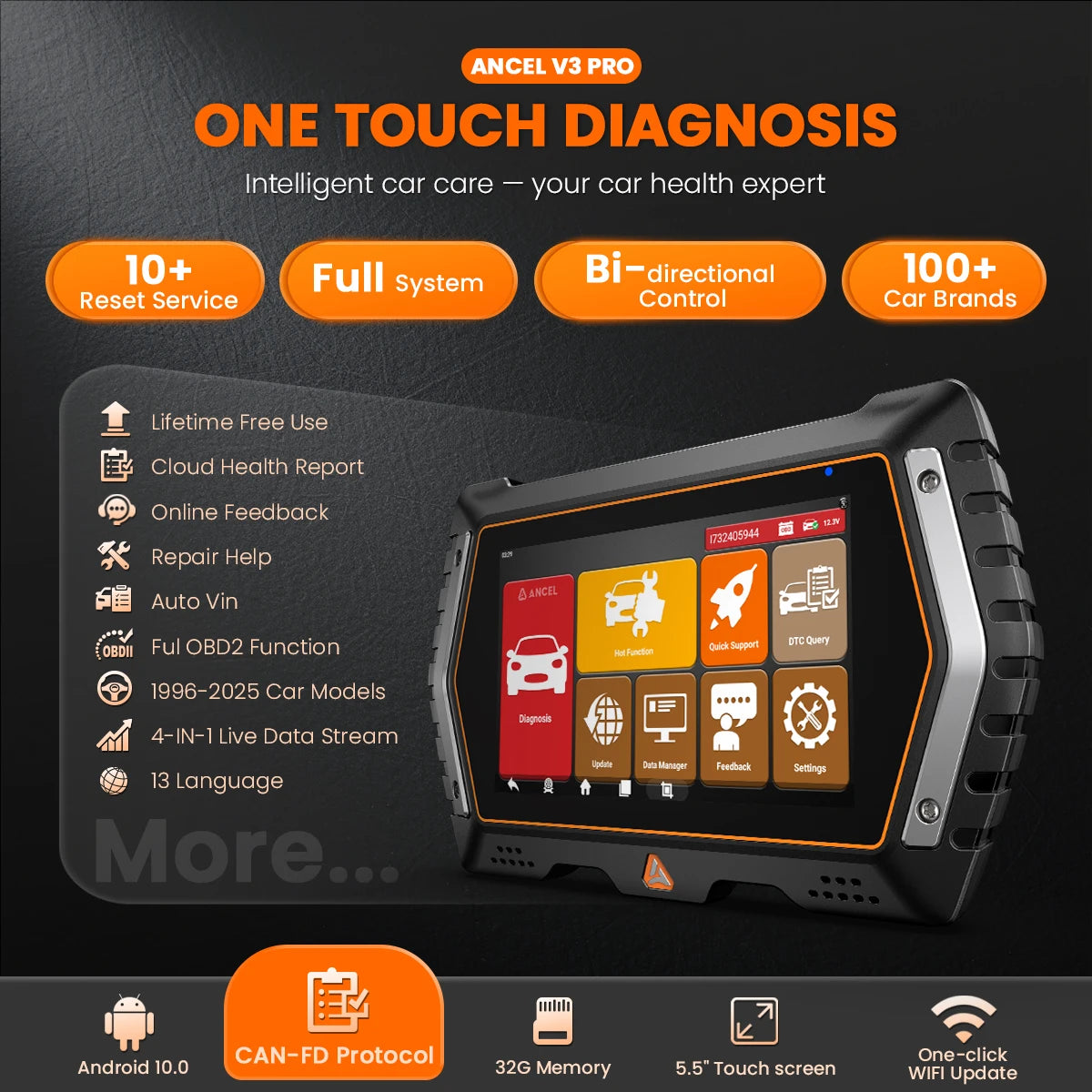 Full System Car Diagnostic Tool