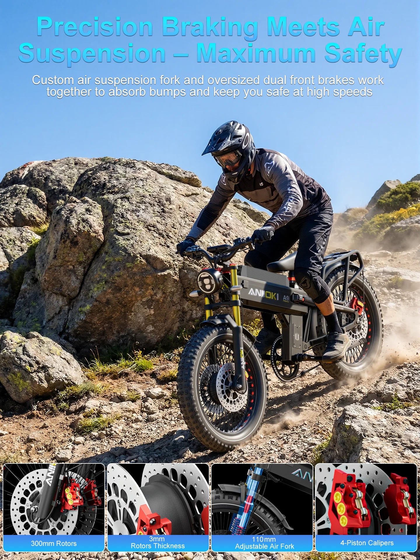 Electric Bike adults 6000W Dual Motor