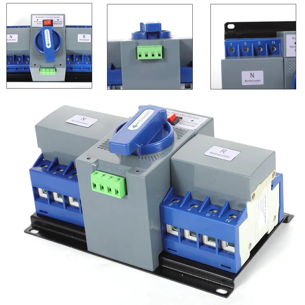 Dual Power Automatic Transfer Switch kit 63 A