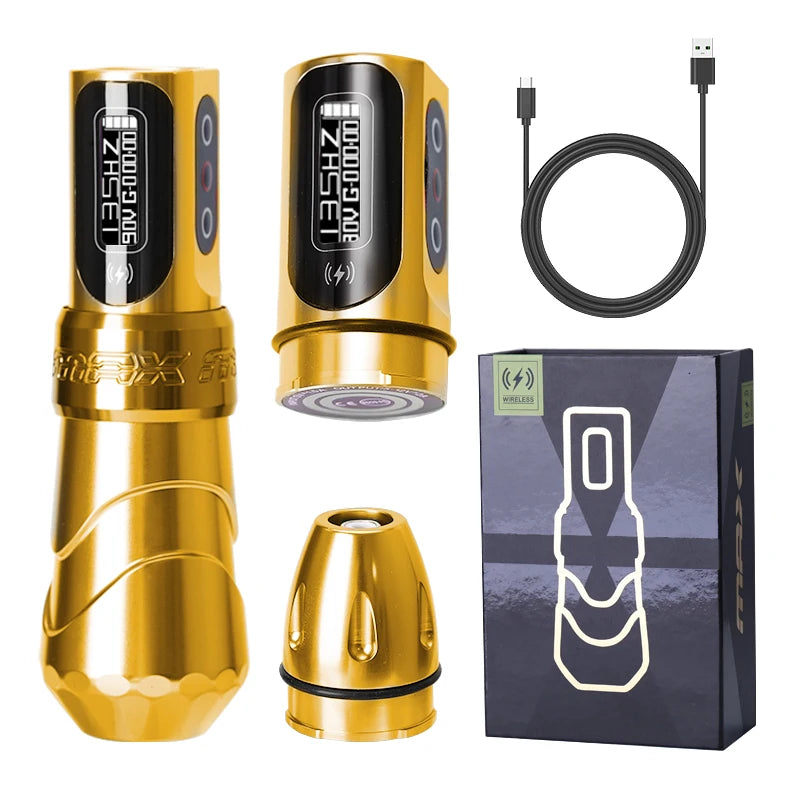 Professional Tattoo Pen  Wireless  2Battery