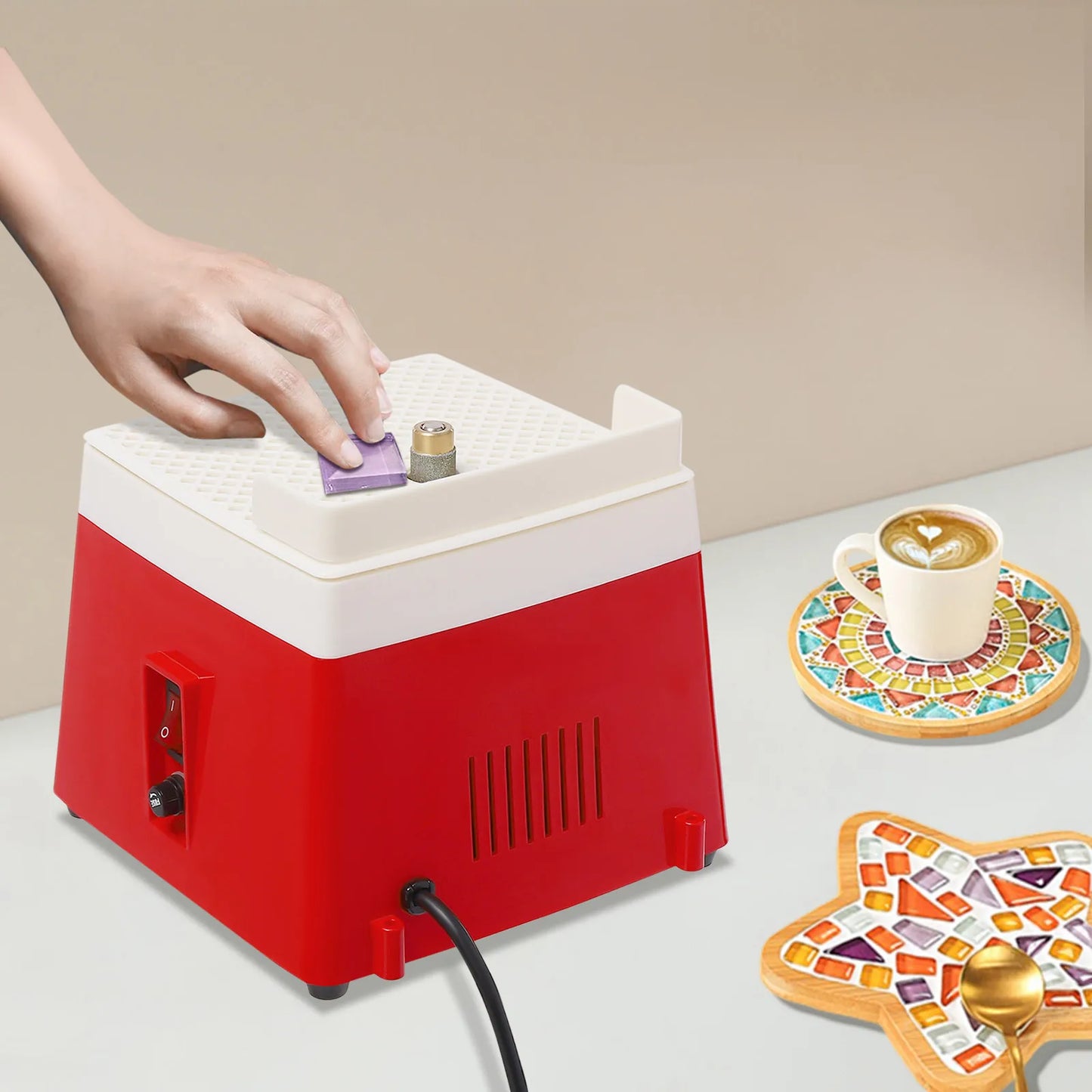 110V Portable Electric Stain Glass Grinder