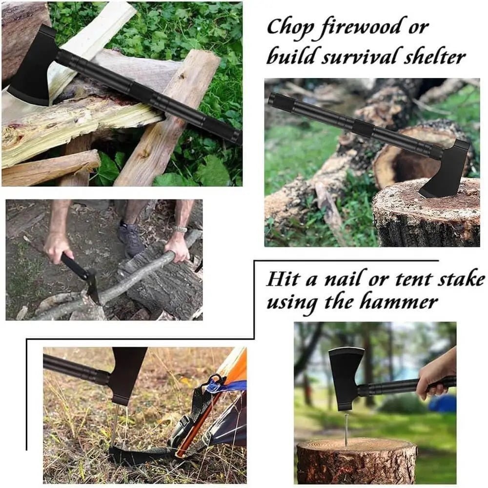 Compact Folding Shovel and hatchet set
