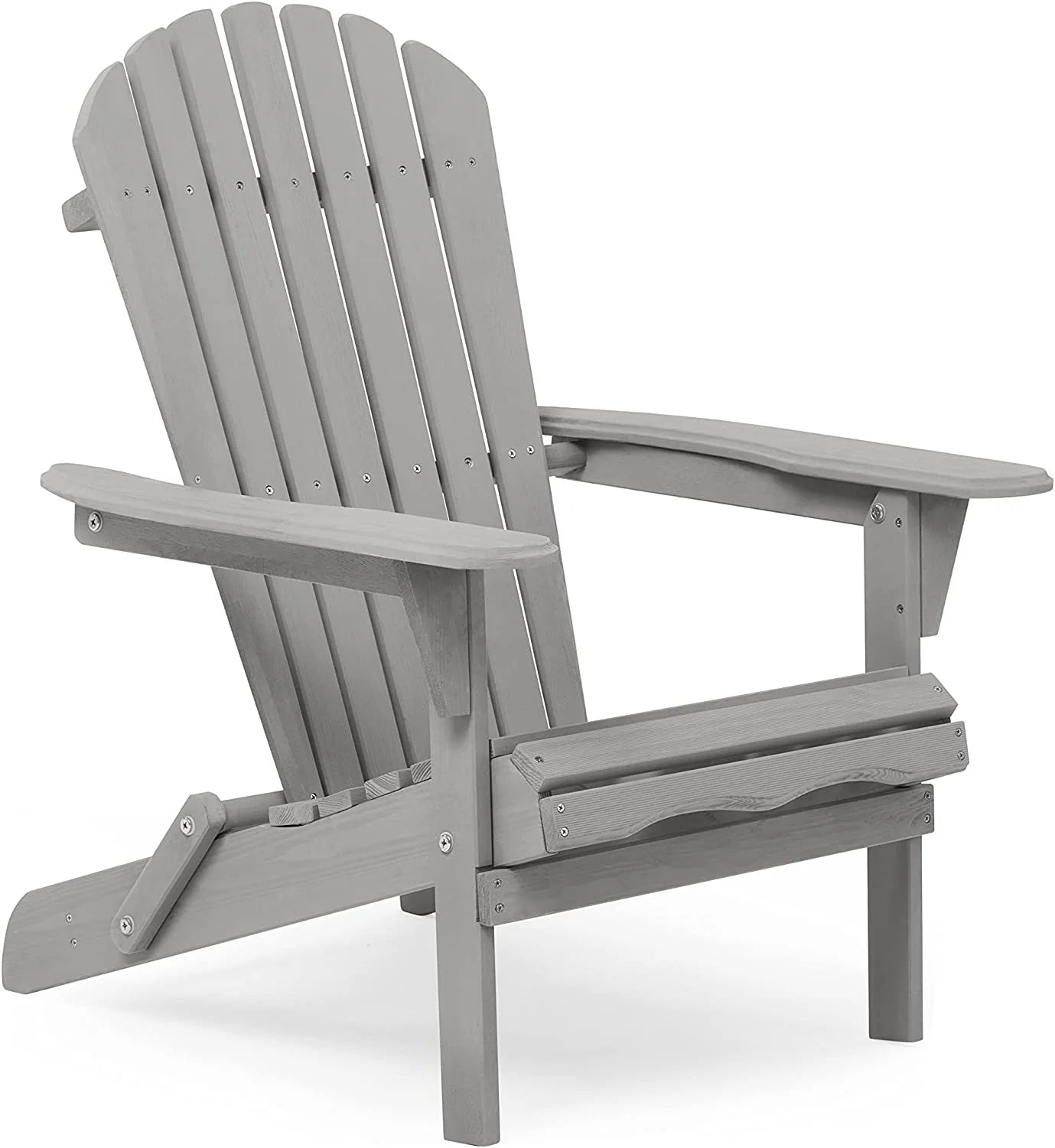 Wooden Folding Adirondack Chair Set of 2