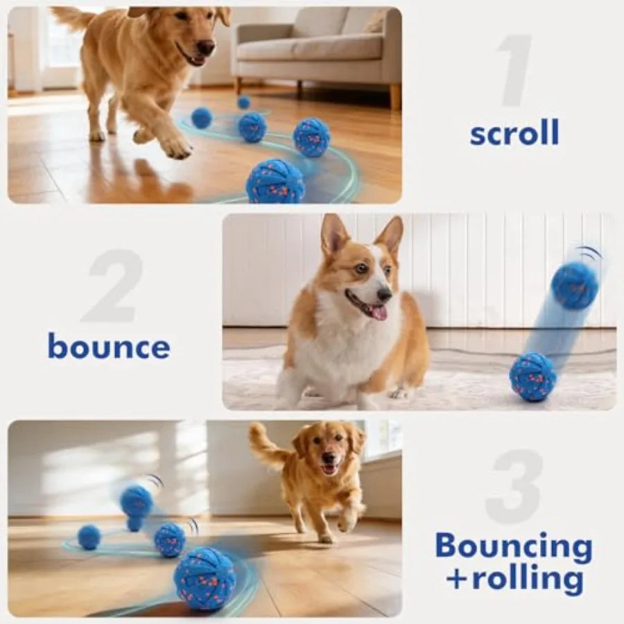 Interactive Dog Ball Automatic Moving