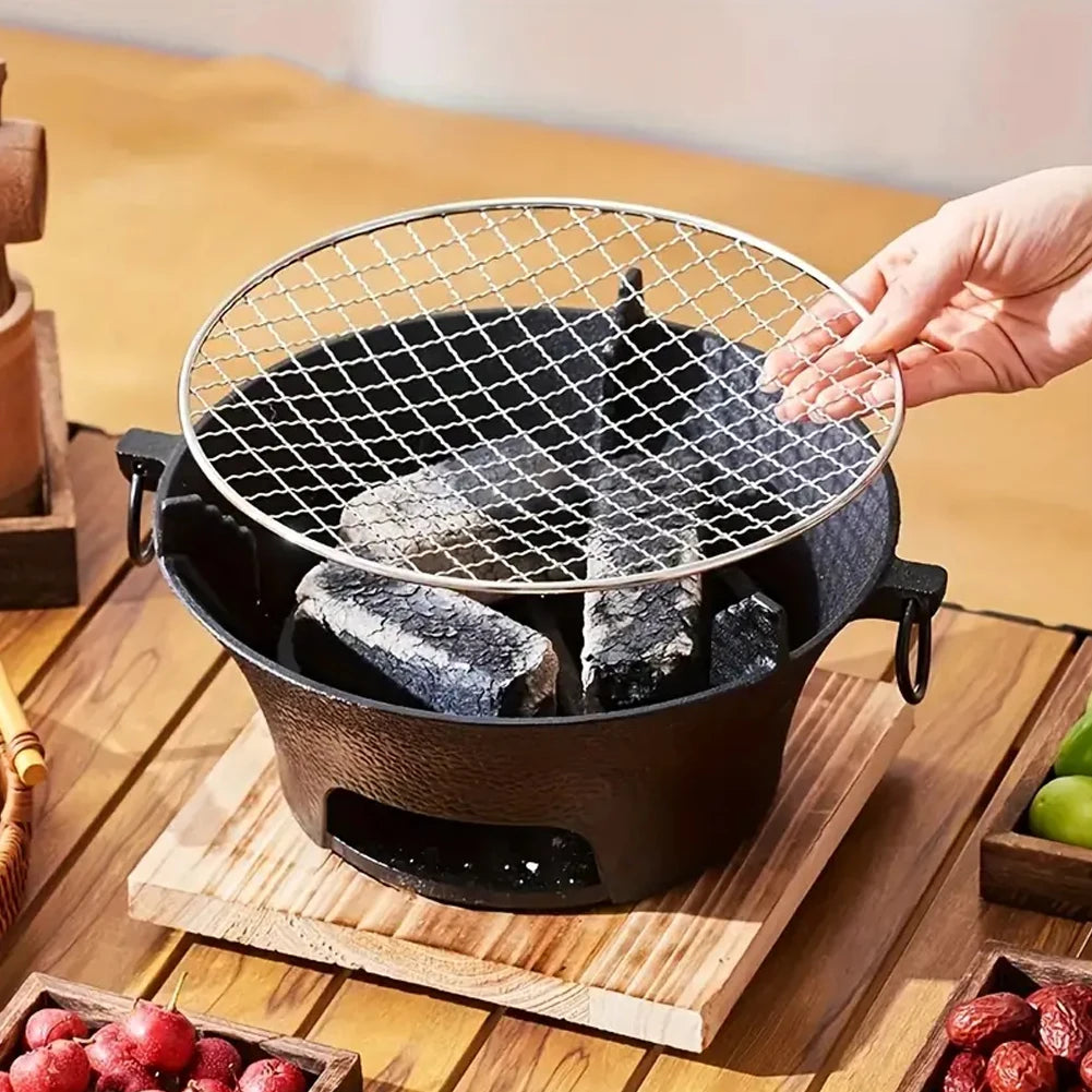 Cast Iron Round Grill