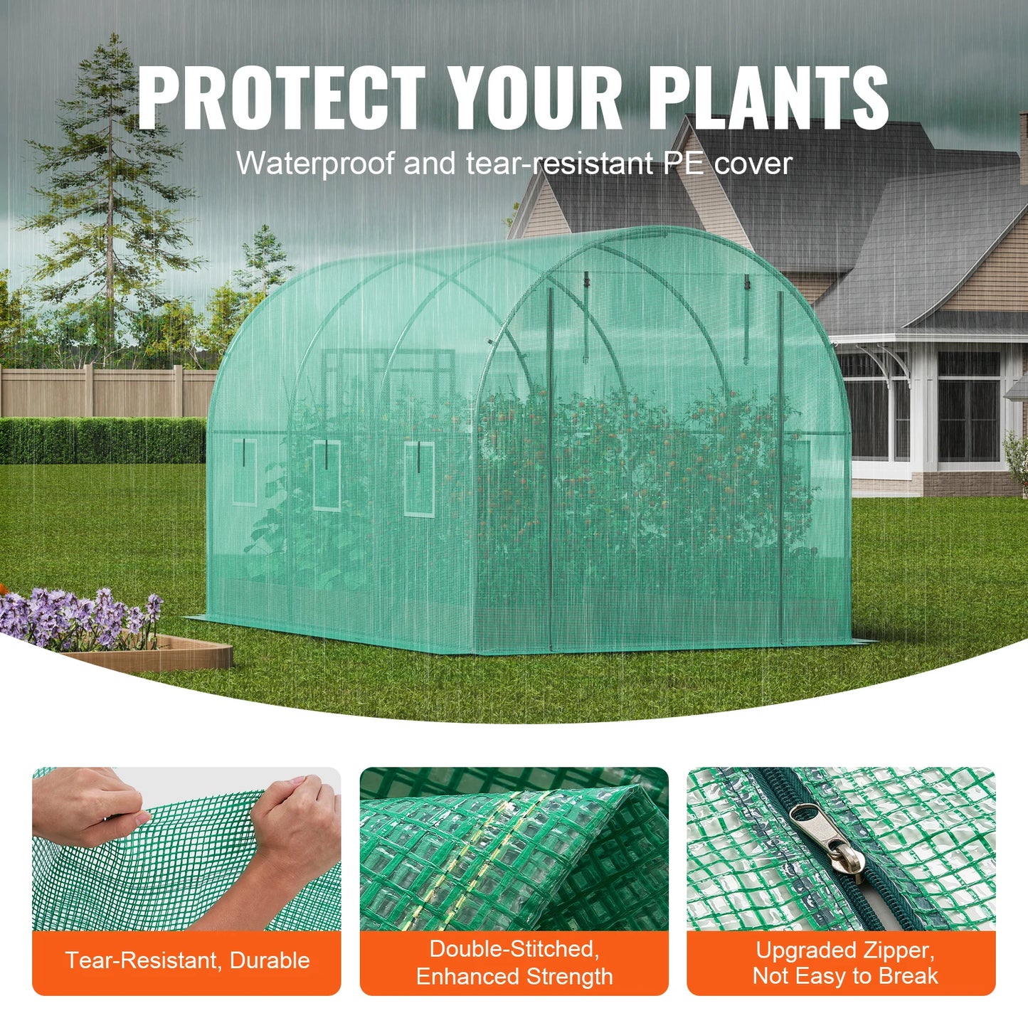 Walk-in Tunnel Greenhouse