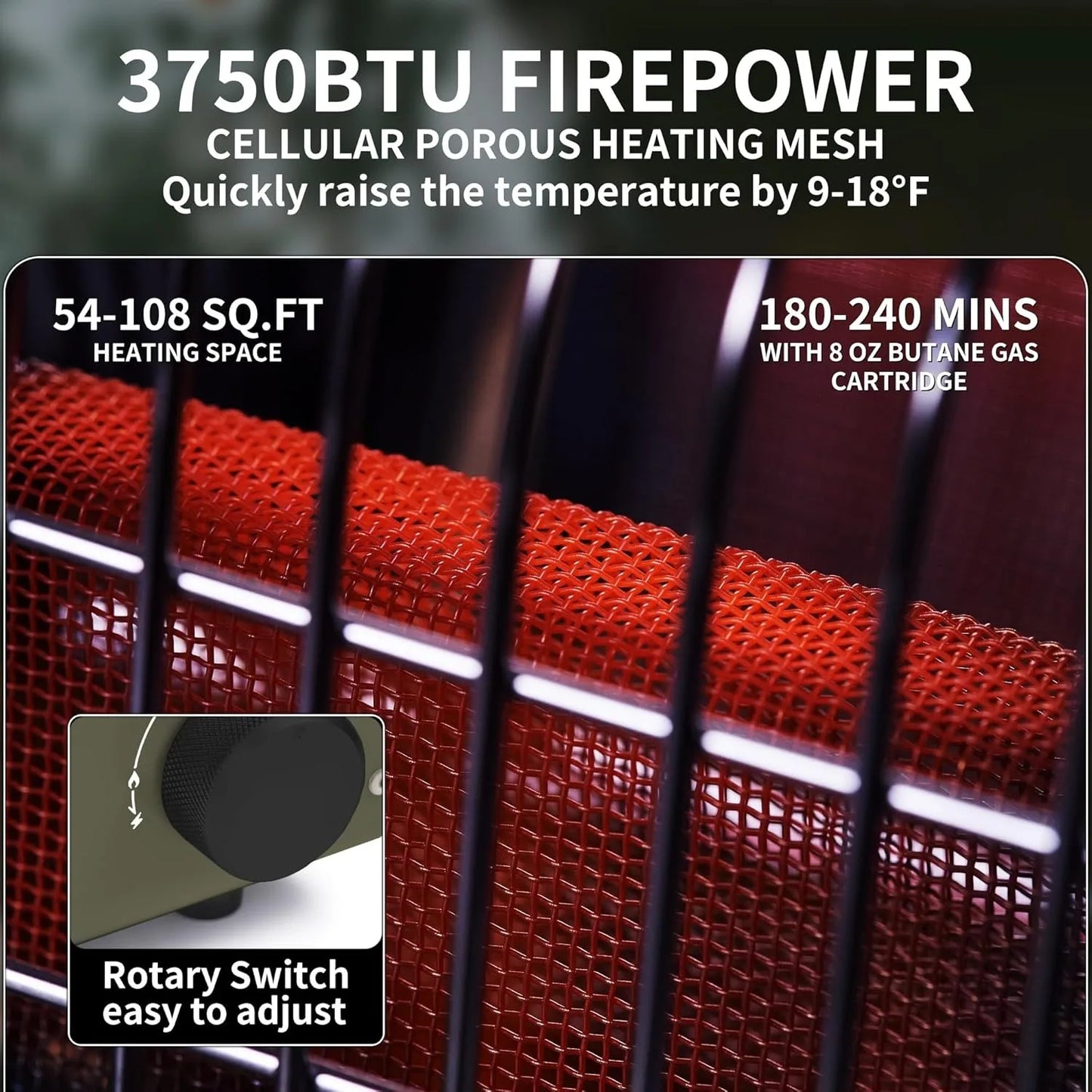 Propane Space Heater for Indoor & Outdoor