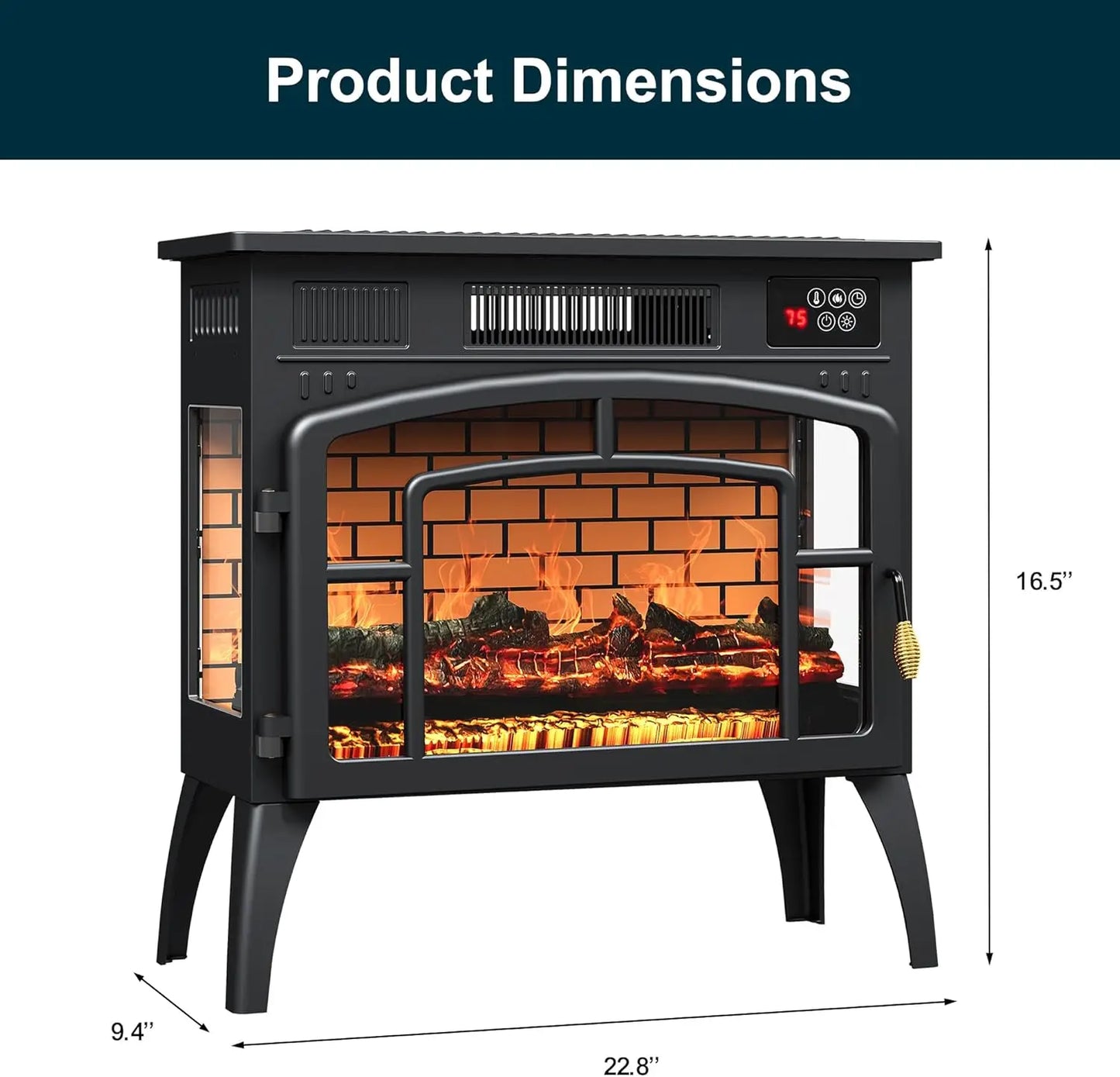 Electric Fireplace Heater