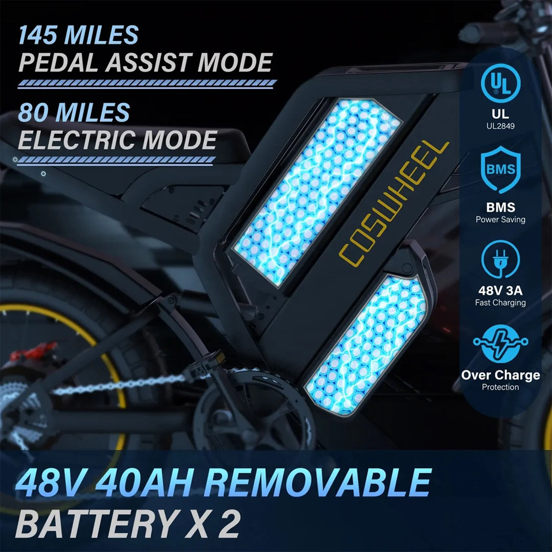 Electric bike Dual Motor Off-Road
