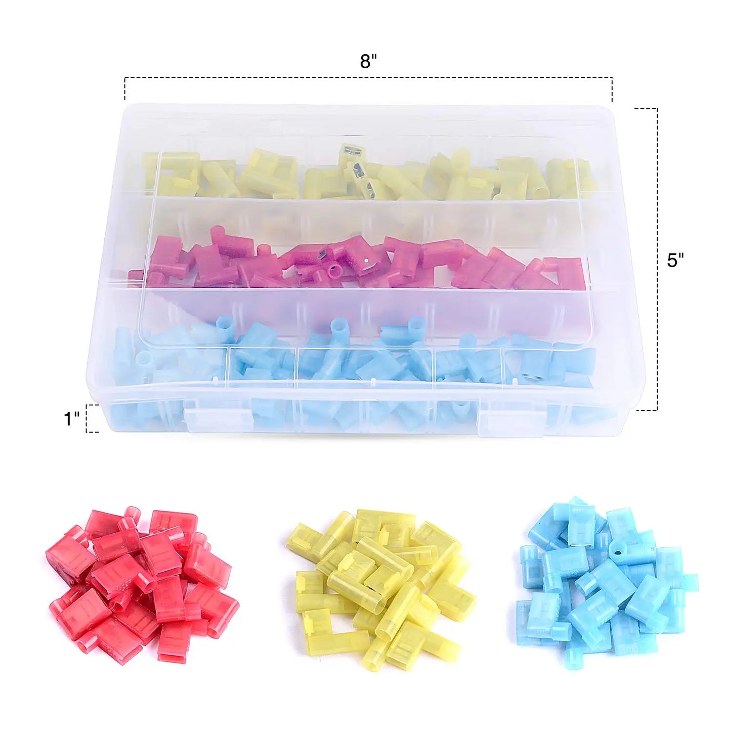 110pcs Nylon Flag Spade Female