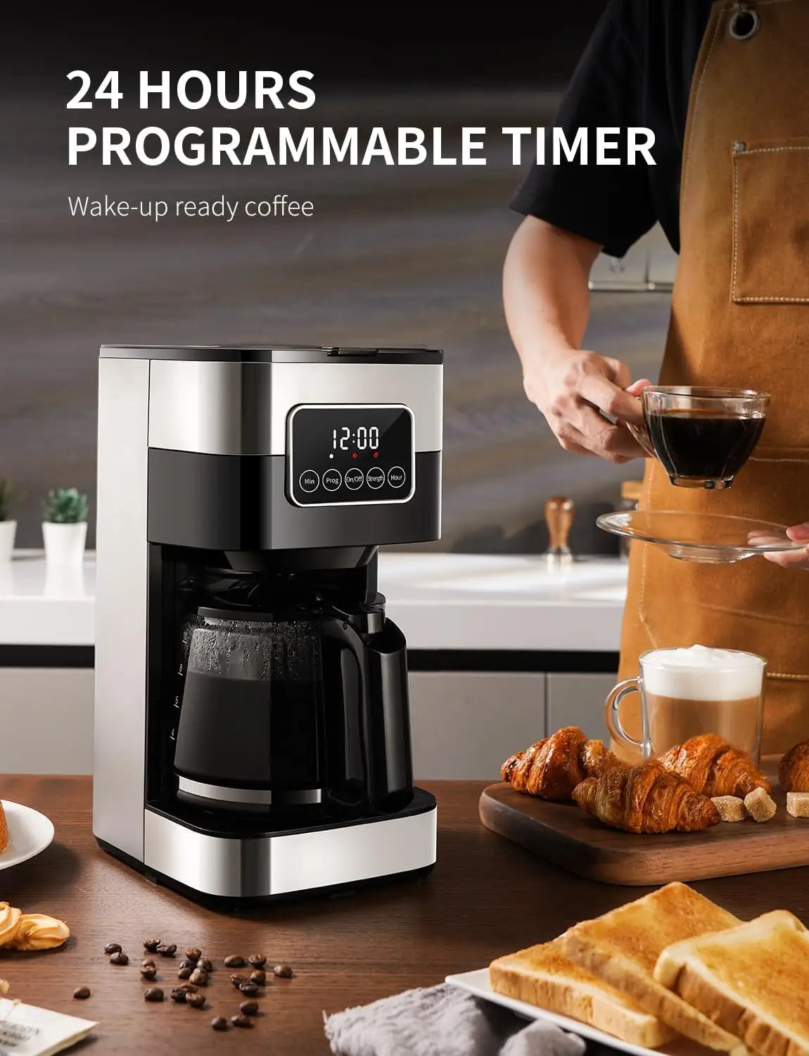 10-Cup Programmable Coffee Maker