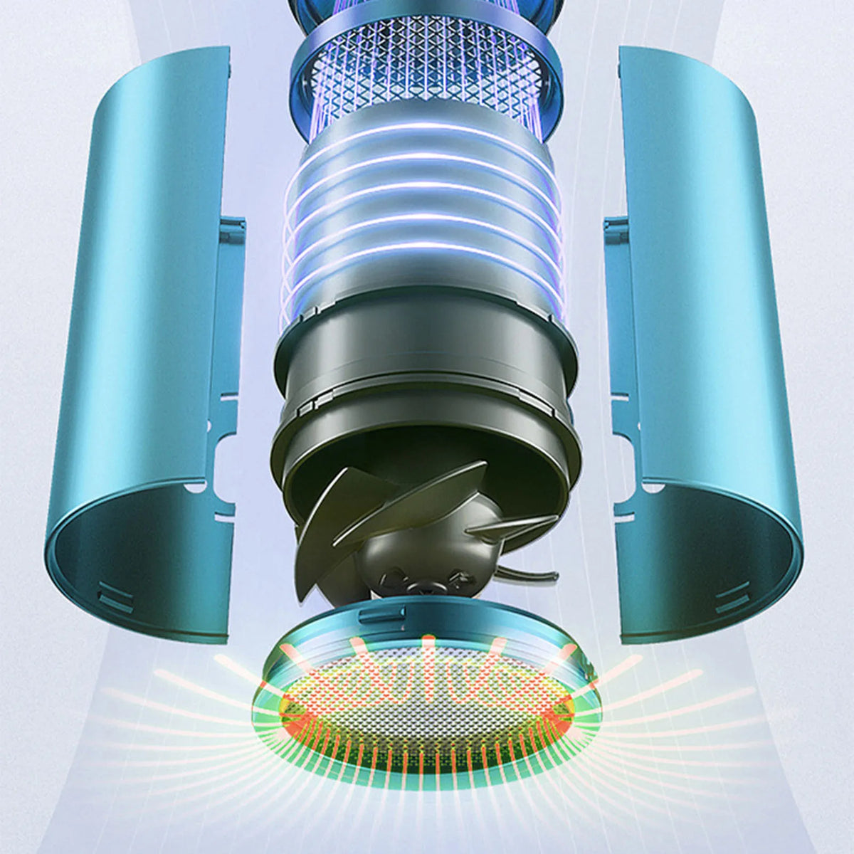 Pet Hair Dryer with Slicker Brush