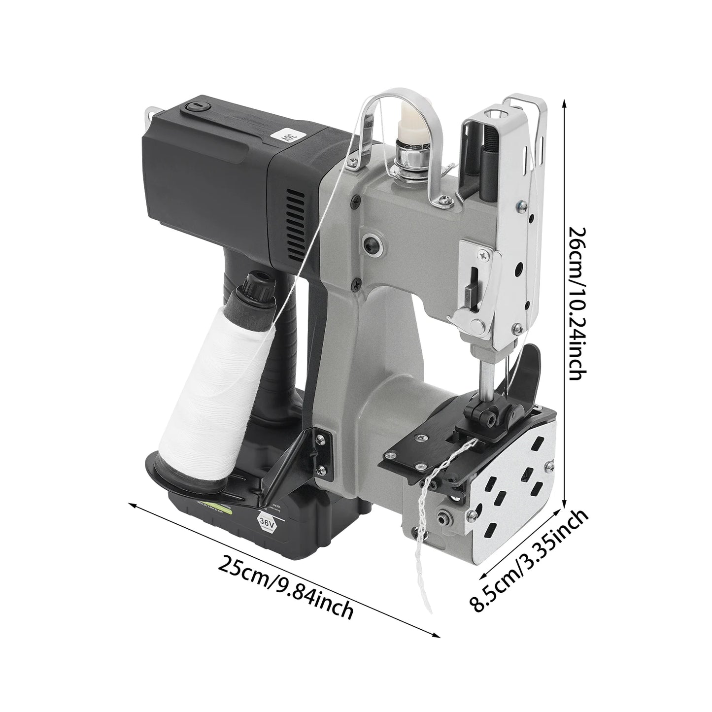 Portable Bag Sewing Machine Handheld Battery Powered