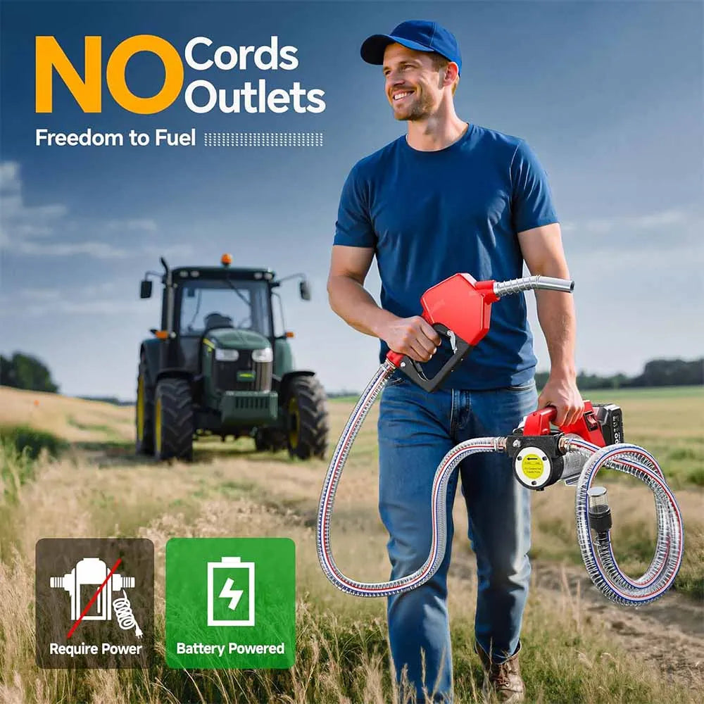 Cordless Fuel Transfer Pump