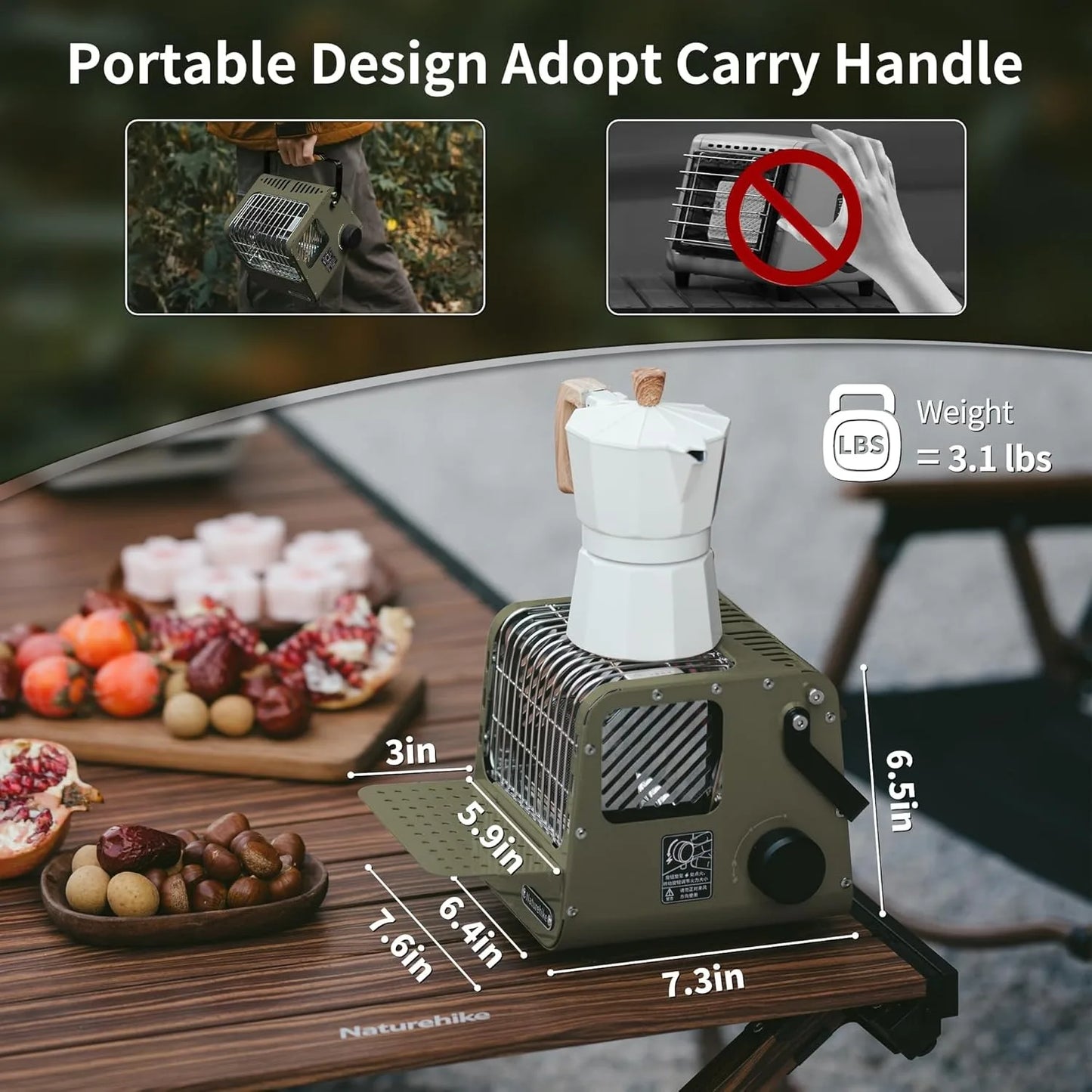Propane Space Heater for Indoor & Outdoor