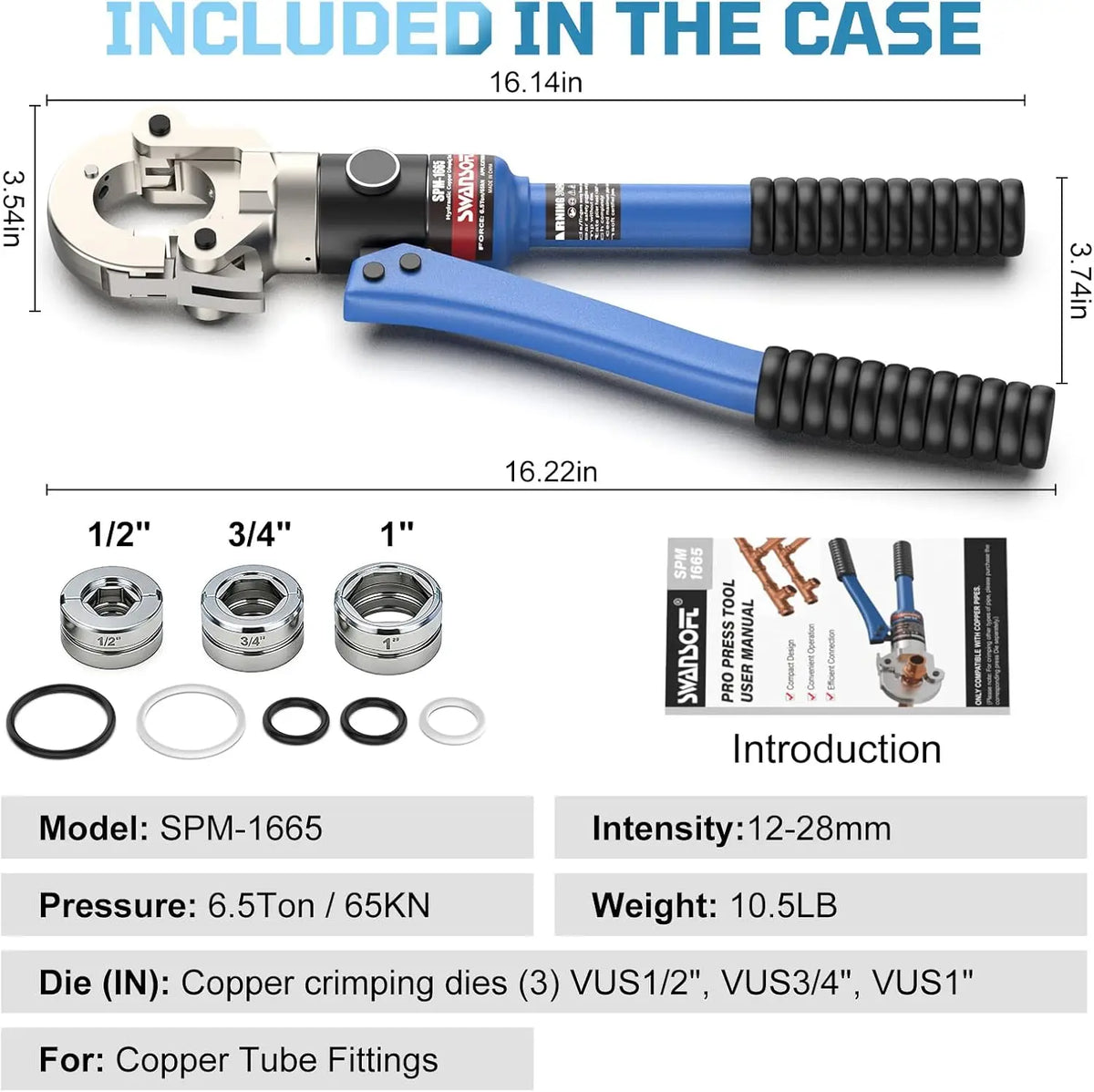 Hydraulic Copper Crimping Tool