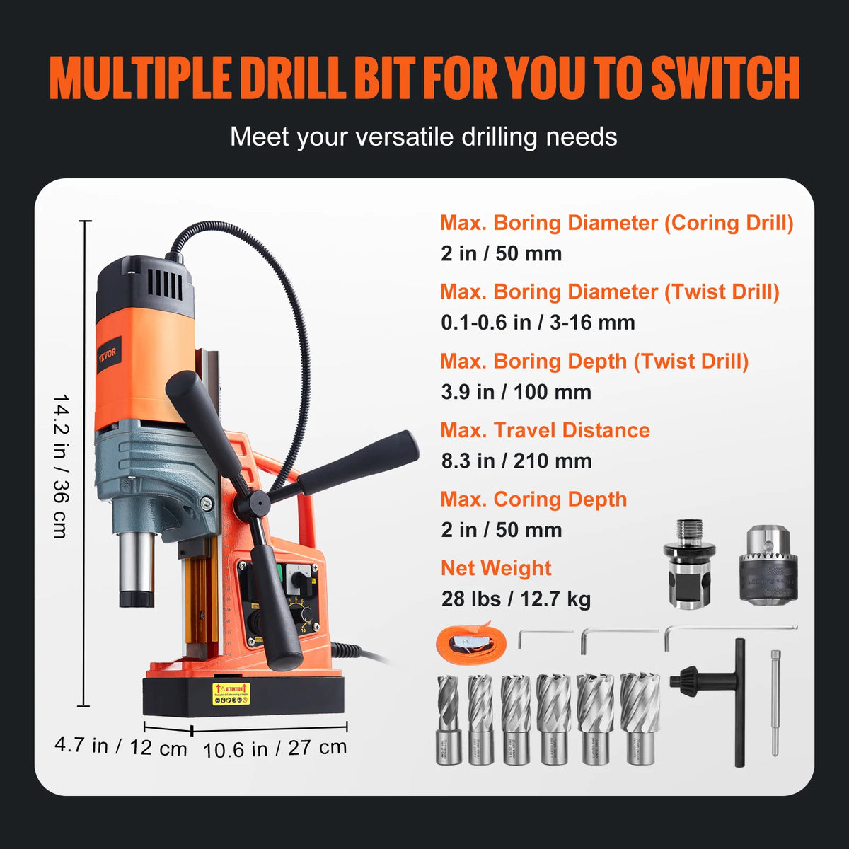 Magnetic Drill Portable