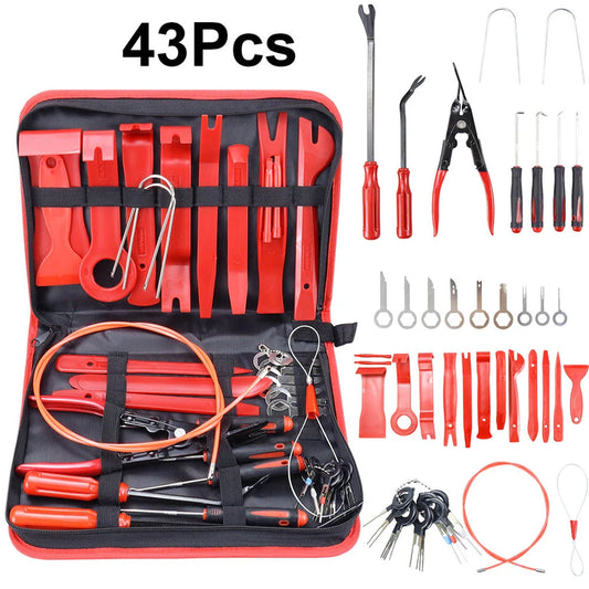 43Pcs Car Trim Removal Tool Set