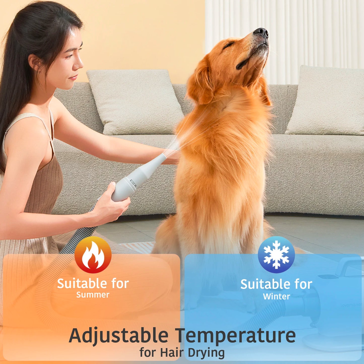 Pet Grooming Hair Vacuum