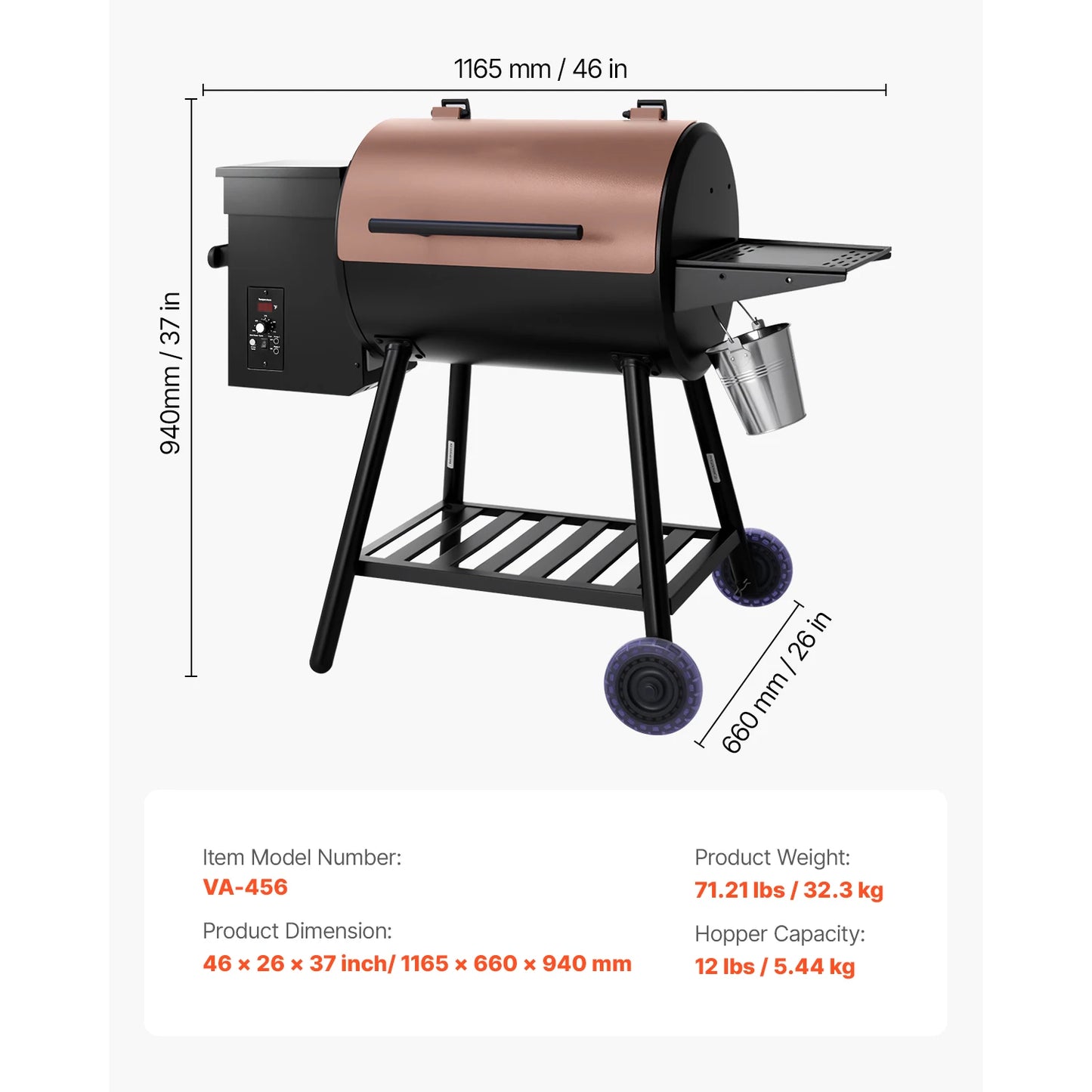 Wood Pellet Grill Smoker