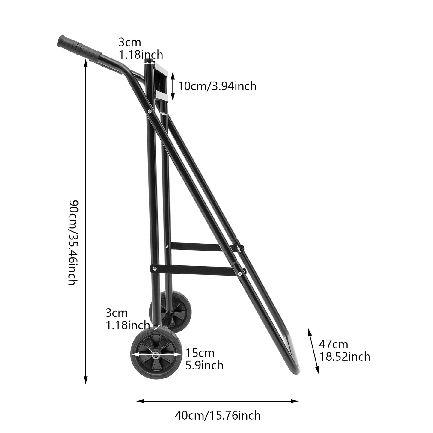 Folding Outboard Boat Motor Cart