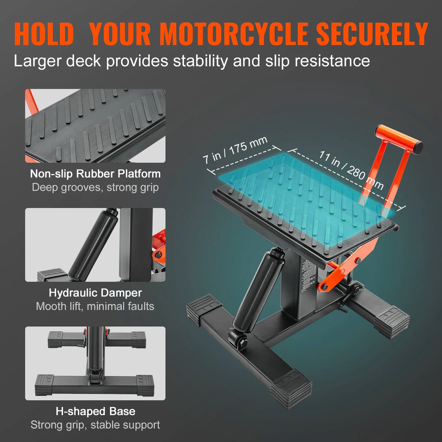 Motorcycle Lift Stand 440lb