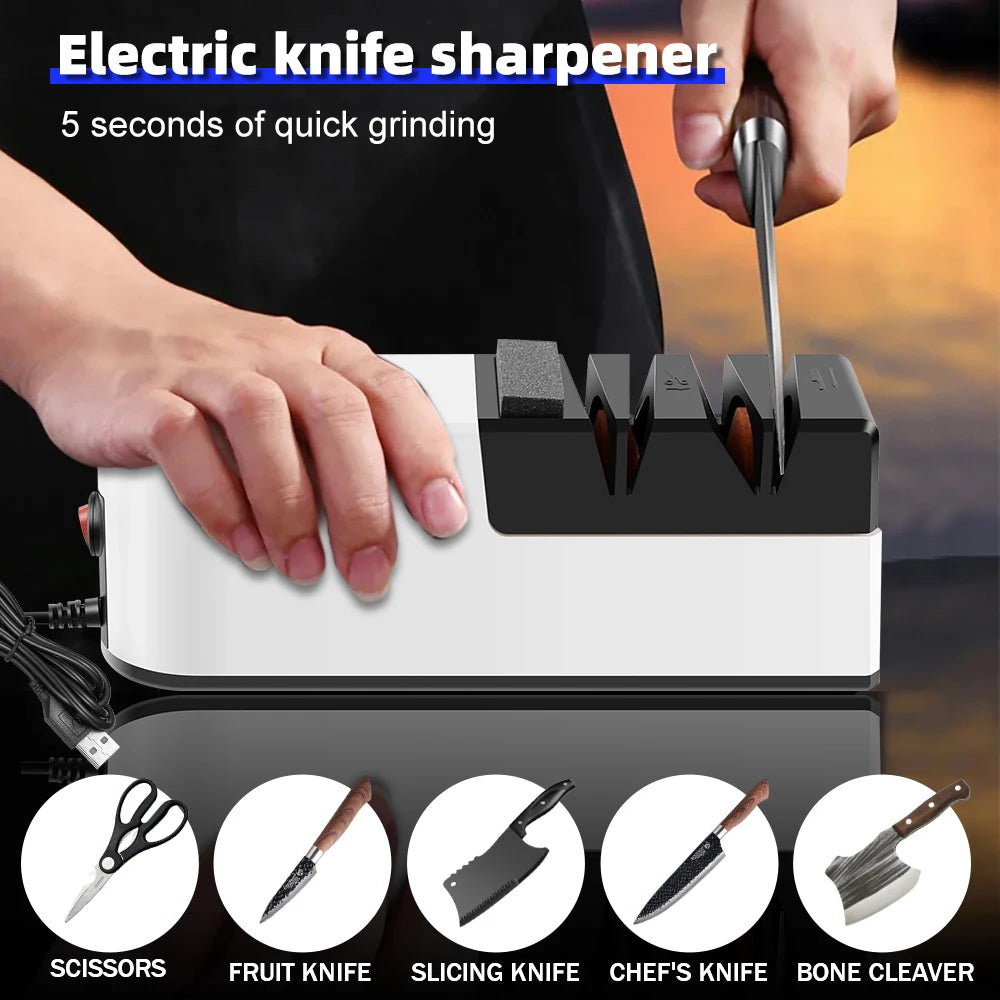 Automatic Knife Sharpener Portable Electric