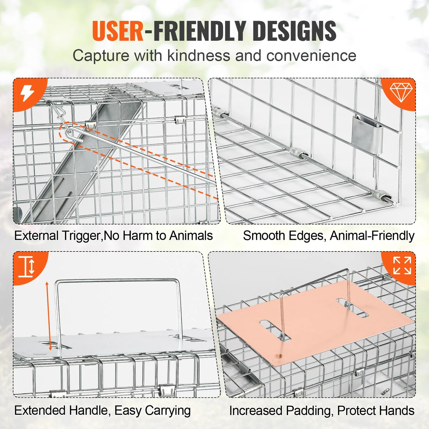 Live Animal Cage Trap