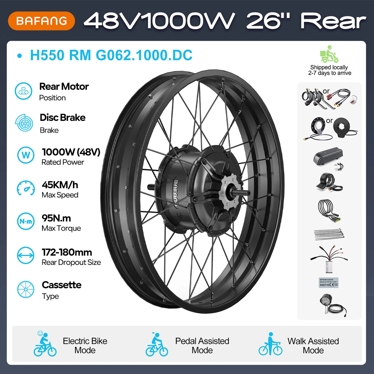 Wheel Hub Drive 26 Inch