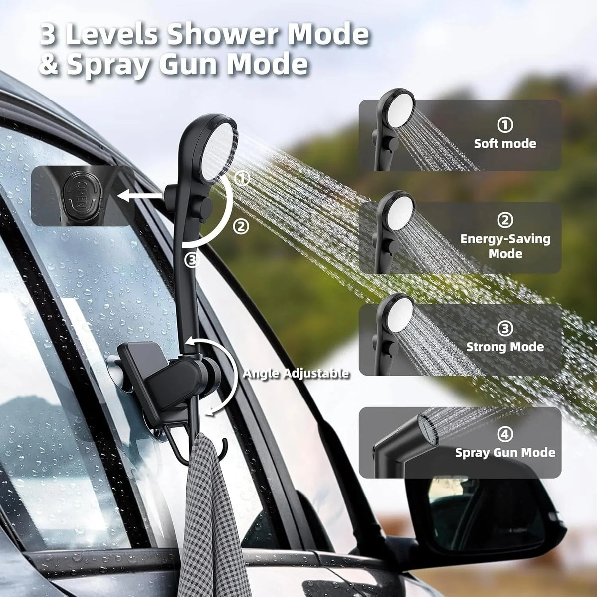 Portable Camping Shower, 5 Gallon