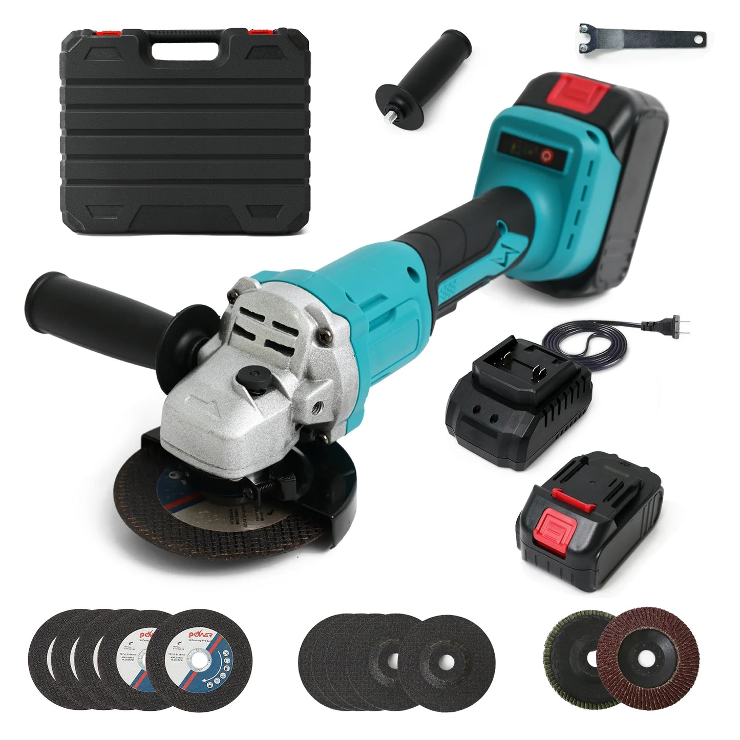 Cordless Angle Grinder Kit