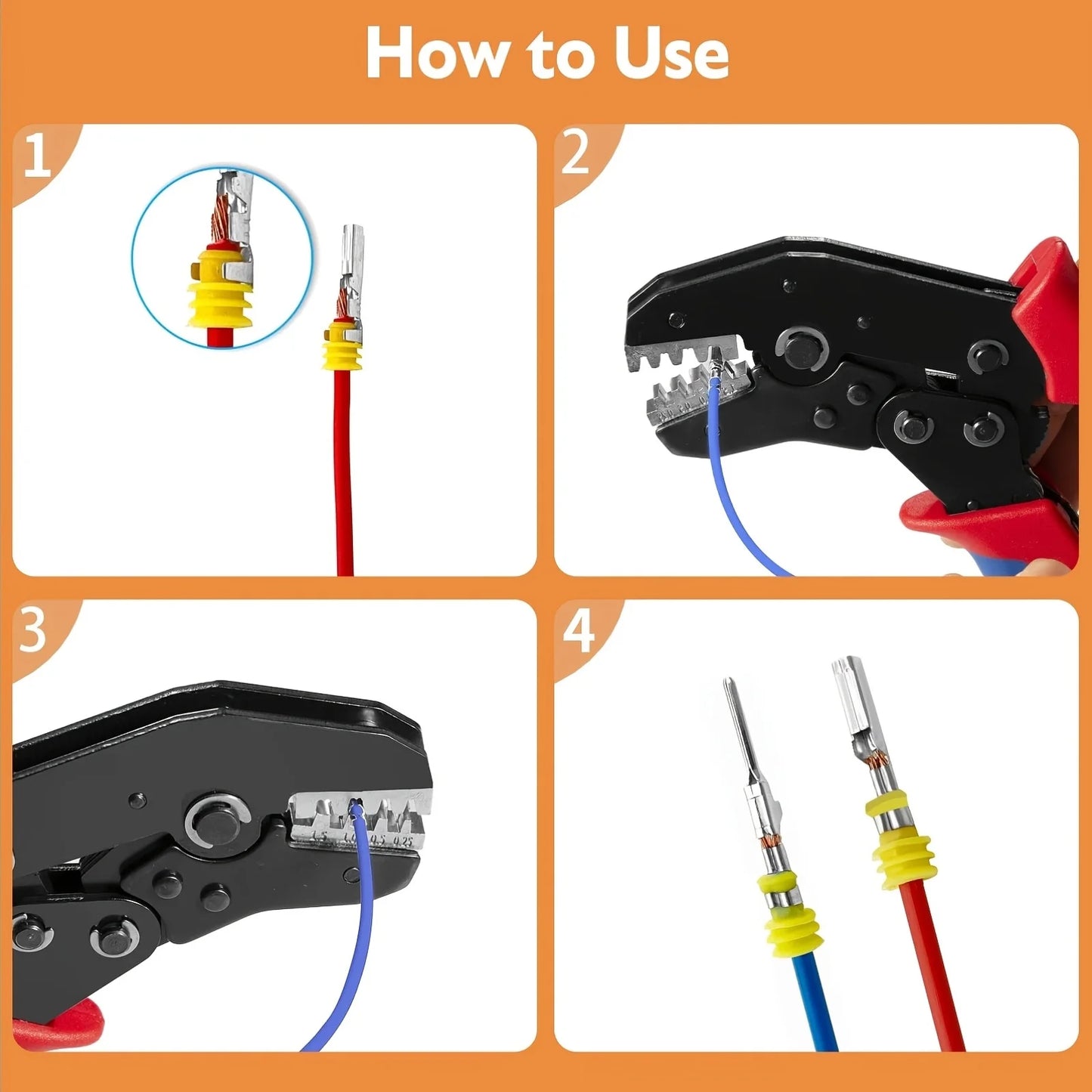Electrical Crimping Tool, 20-14 AWG