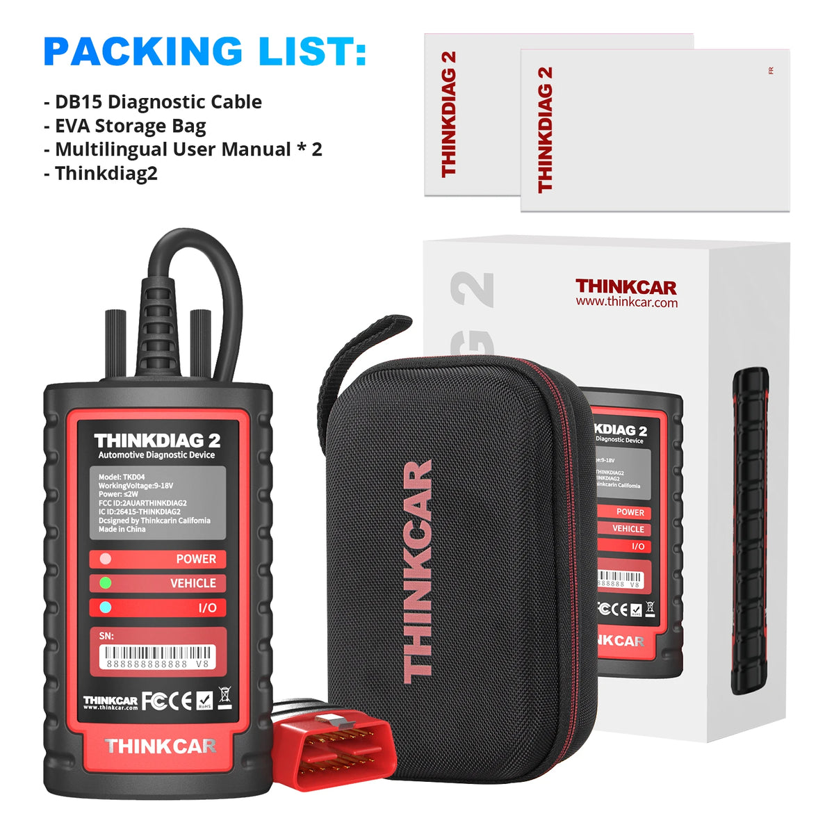 OBD2 Bidirectional Scan Tool