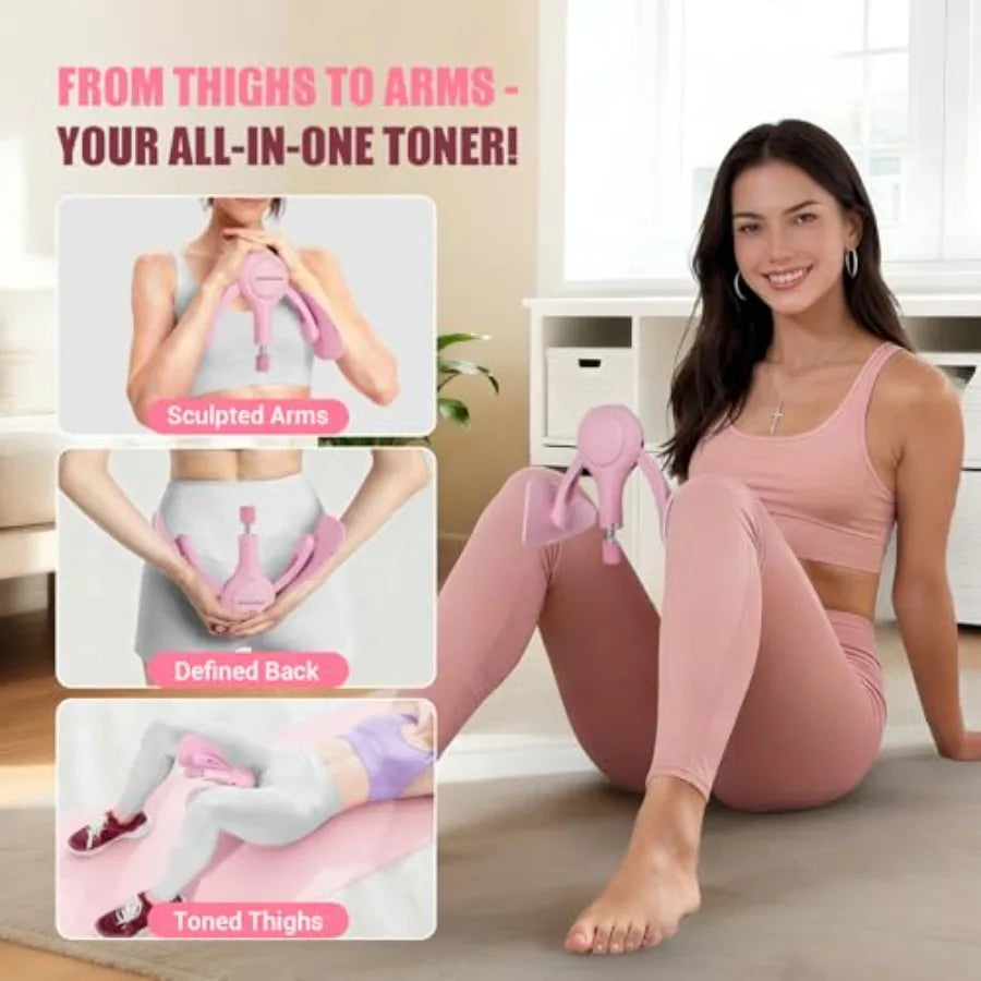 Pelvic Floor Exercise Device with Resistance Band, 15-75LB