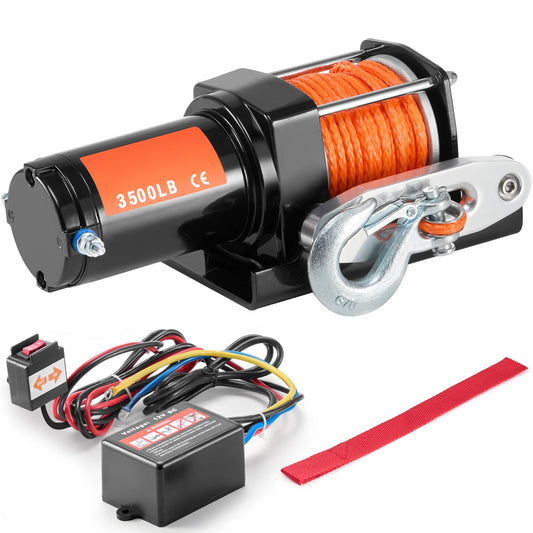 3500lbs Electric Winch ATV/UTV 12VDC