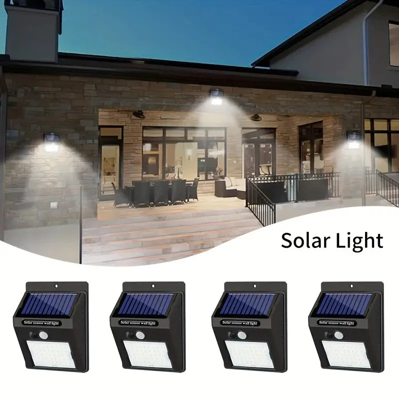 Solar Outdoor Lights - Set of 4
